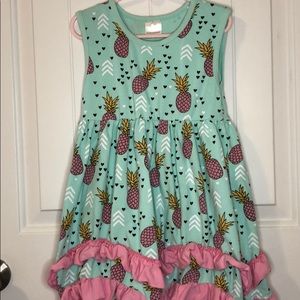 Boutique pink pineapple dress